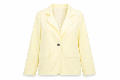 Womens UK Size M Preworn Yellow Jacket