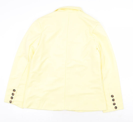 Womens UK Size M Preworn Yellow Jacket