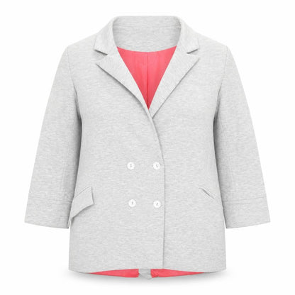 Topshop Womens Grey Jacket Size 10 Button
