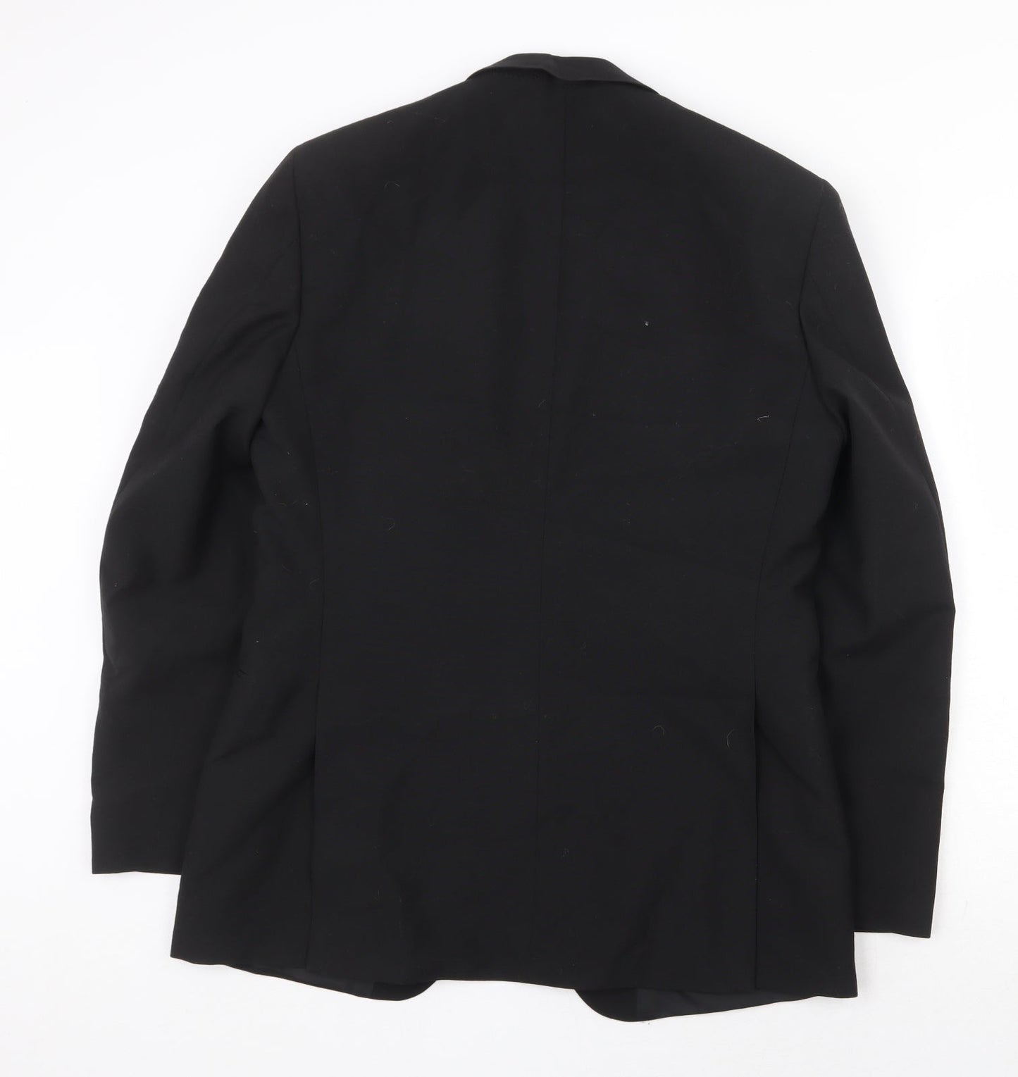 Mens UK Size 40 Classic Regular Black Suit Jacket