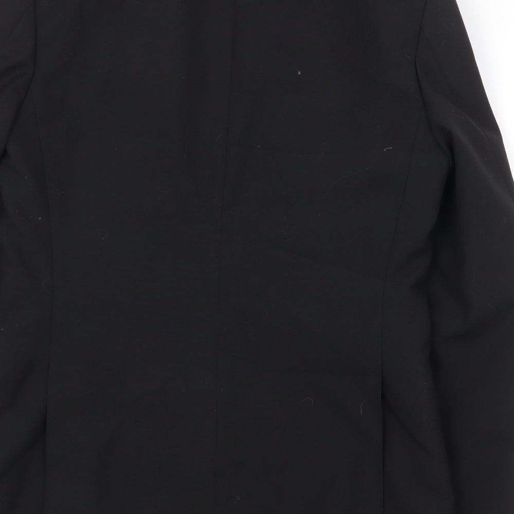 Mens UK Size 40 Classic Regular Black Suit Jacket