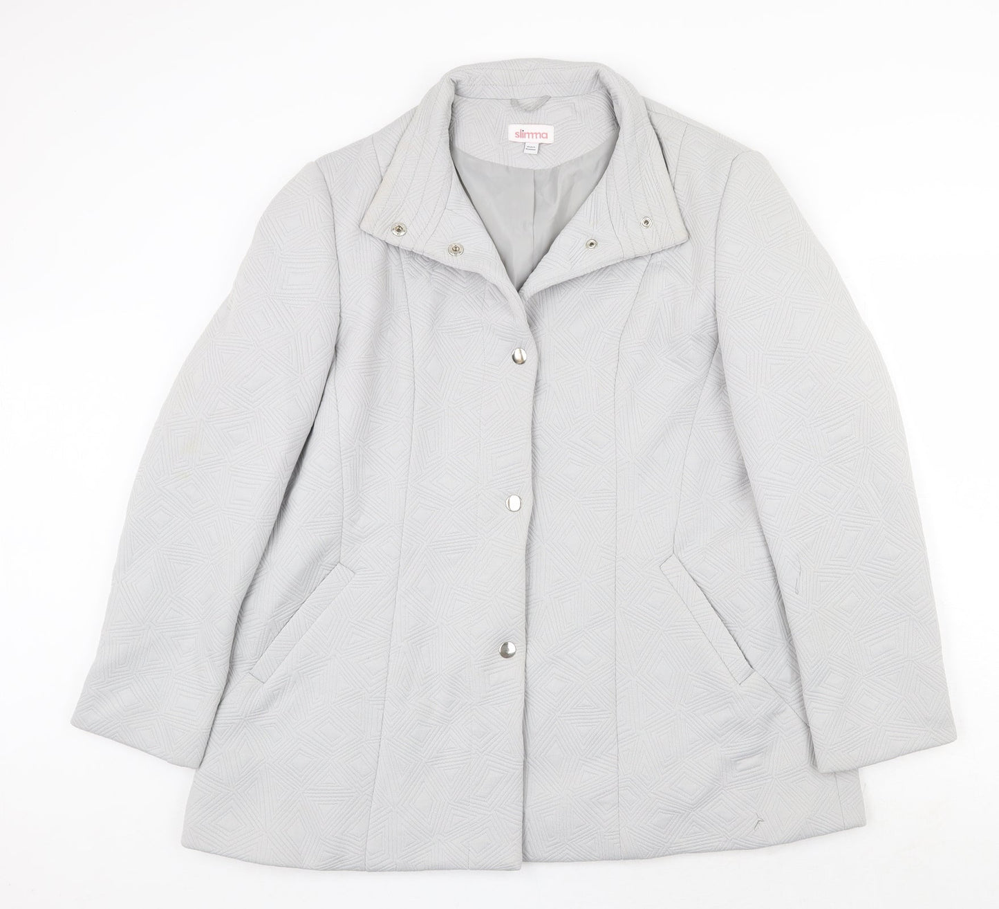 Womens UK Size 20 Slimma Grey Jacket