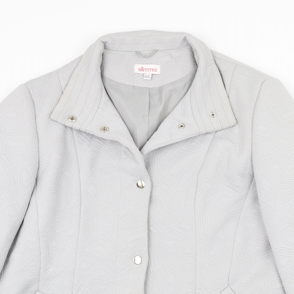 Womens UK Size 20 Slimma Grey Jacket