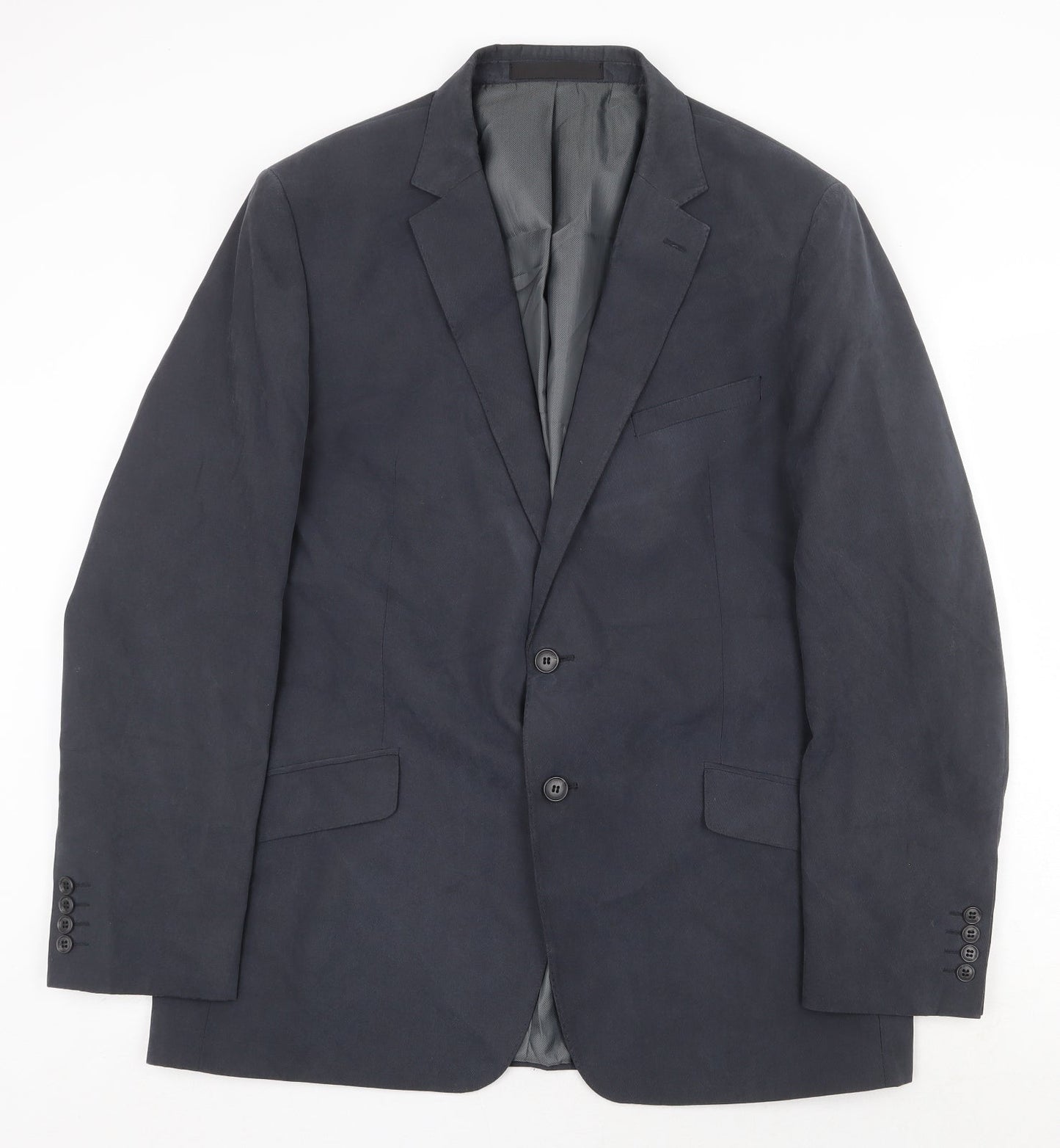 Mens UK Size 44 Marks and Spencer Regular Blue Suit Jacket