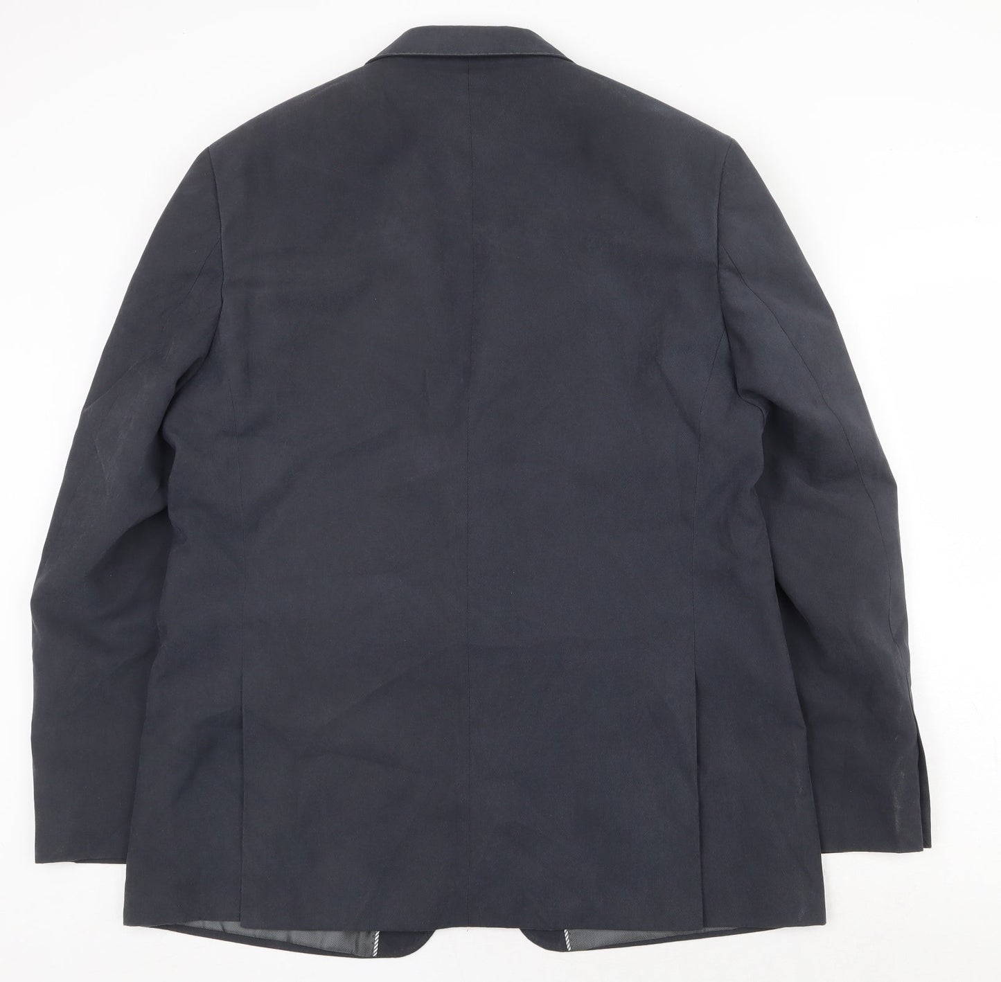 Mens UK Size 44 Marks and Spencer Regular Blue Suit Jacket