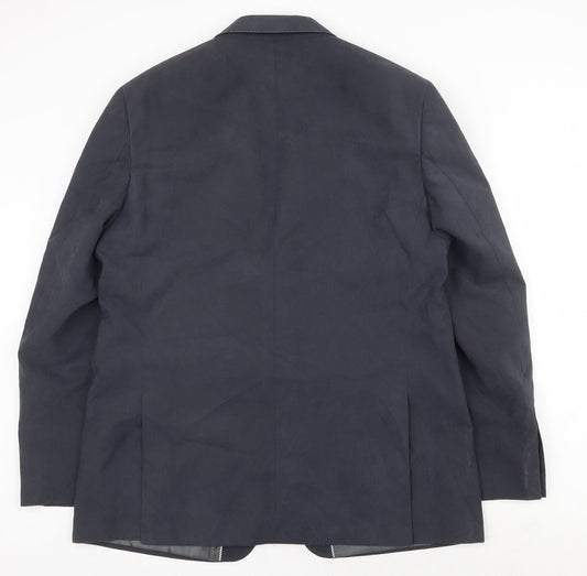 Mens UK Size 44 Marks and Spencer Regular Blue Suit Jacket