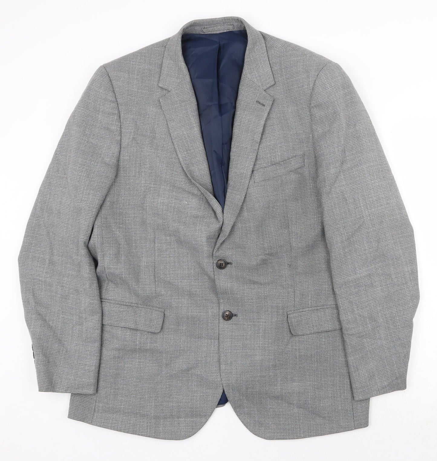Mens UK Size 44 Marks and Spencer Regular Grey Suit Jacket
