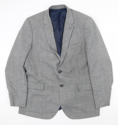 Mens UK Size 44 Marks and Spencer Regular Grey Suit Jacket