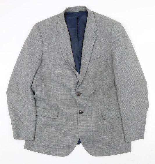 Mens UK Size 44 Marks and Spencer Regular Grey Suit Jacket