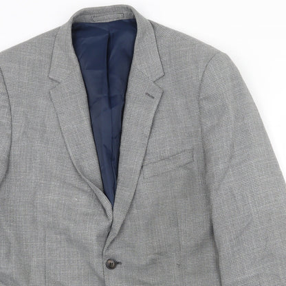 Mens UK Size 44 Marks and Spencer Regular Grey Suit Jacket