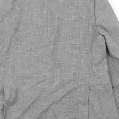 Mens UK Size 44 Marks and Spencer Regular Grey Suit Jacket