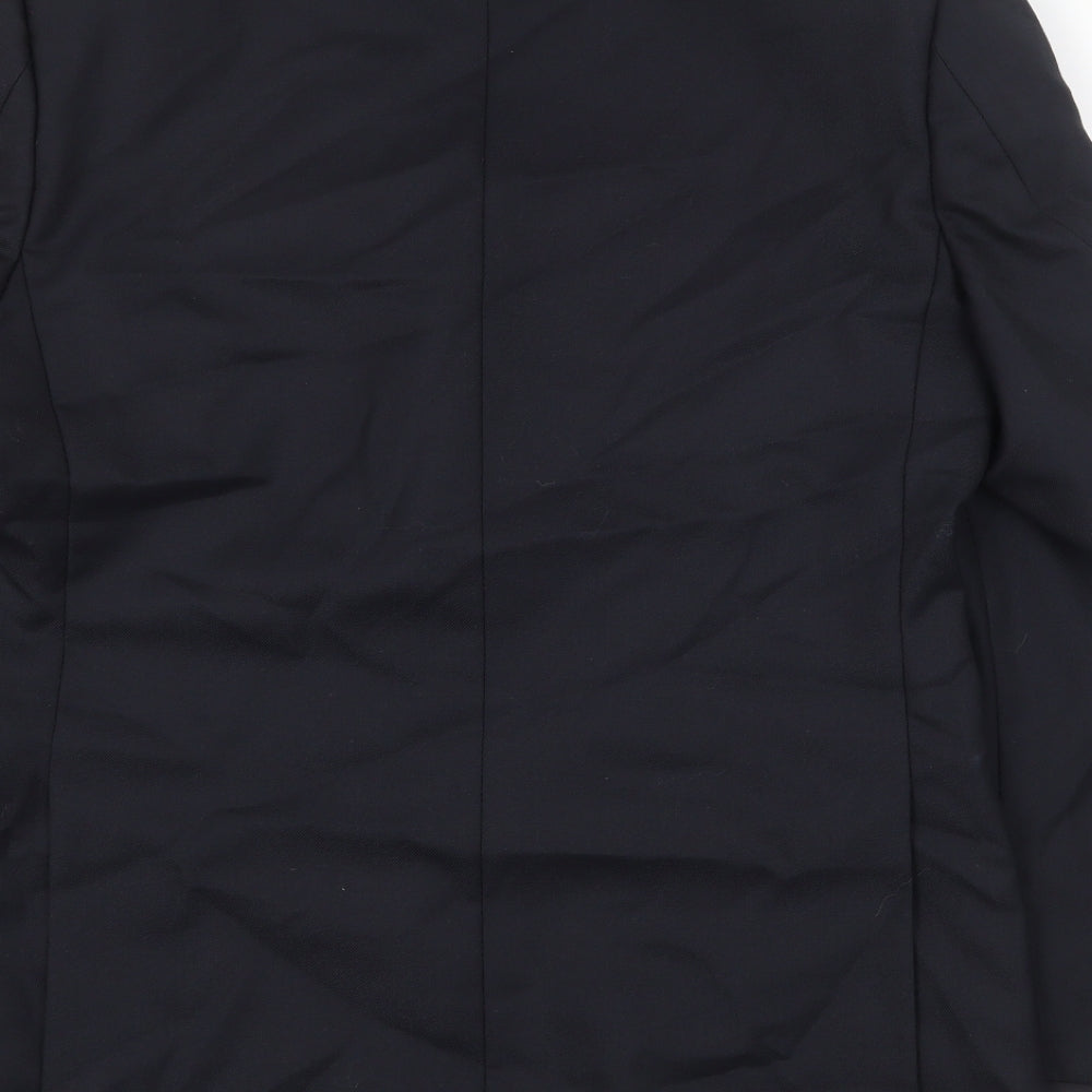 Mens UK Size 38 Preworn Regular Blue Suit Jacket