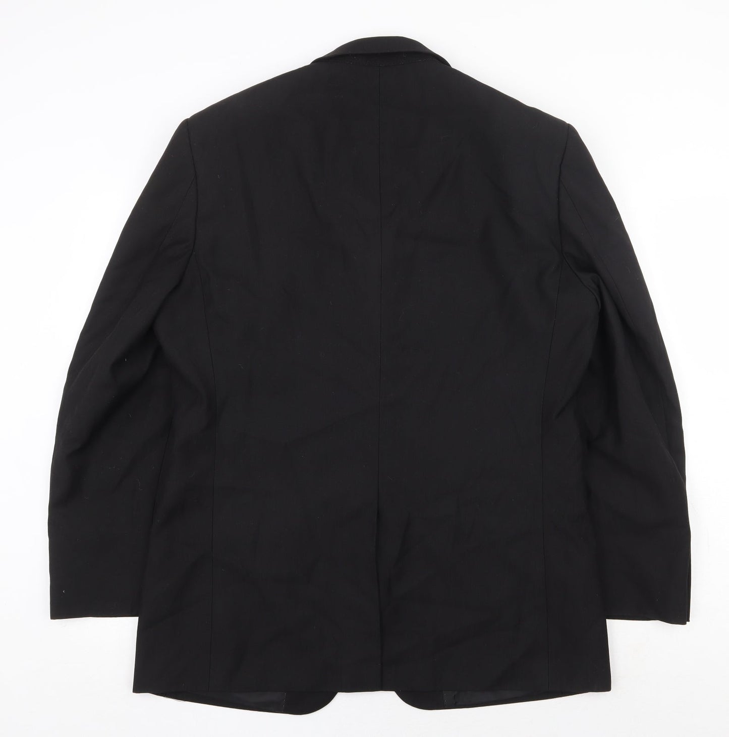 Mens UK Size 40 Greenwoods Regular Black Suit Jacket