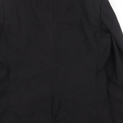 Mens UK Size 40 Greenwoods Regular Black Suit Jacket