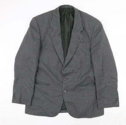 Mens UK Size 40 Hugo James Regular Grey Suit Jacket