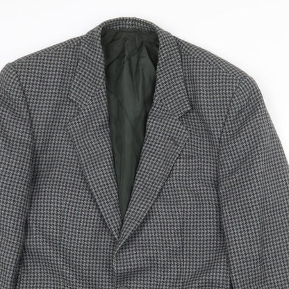 Mens UK Size 40 Hugo James Regular Grey Suit Jacket