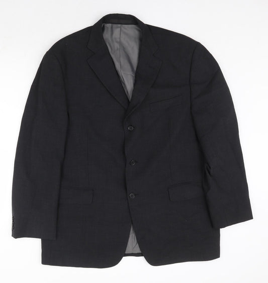 Mens UK Size 44 Marks and Spencer Regular Grey Suit Jacket