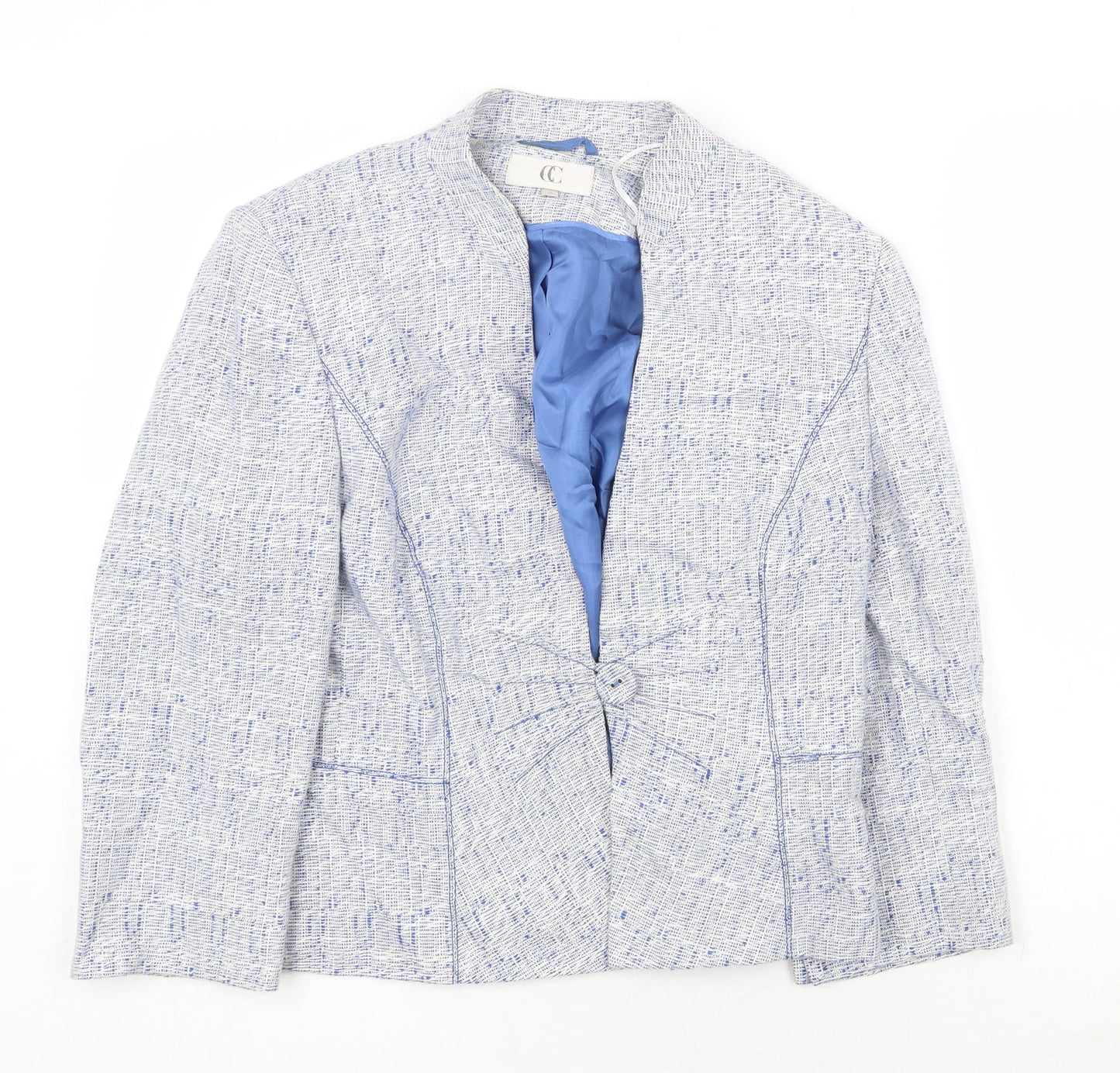 Womens UK Size 12 CC Blue Jacket