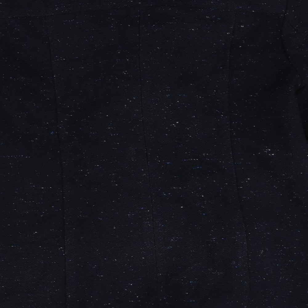 Womens UK Size 10 Marks and Spencer Blue Pea Coat