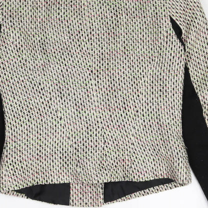 Womens UK Size 8 Atmosphere Beige Biker Coat