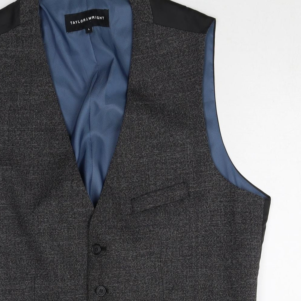 Mens UK Size L Taylor & Wright Regular Grey Suit Jacket