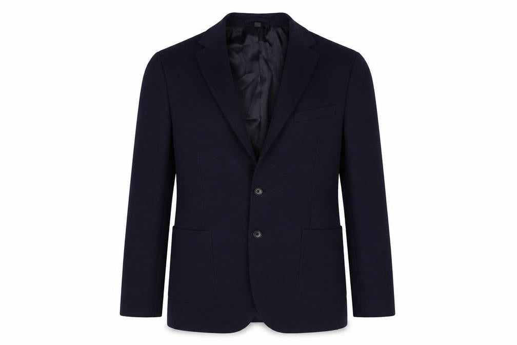 Mens UK Size 42 Marks and Spencer Regular Blue Suit Jacket