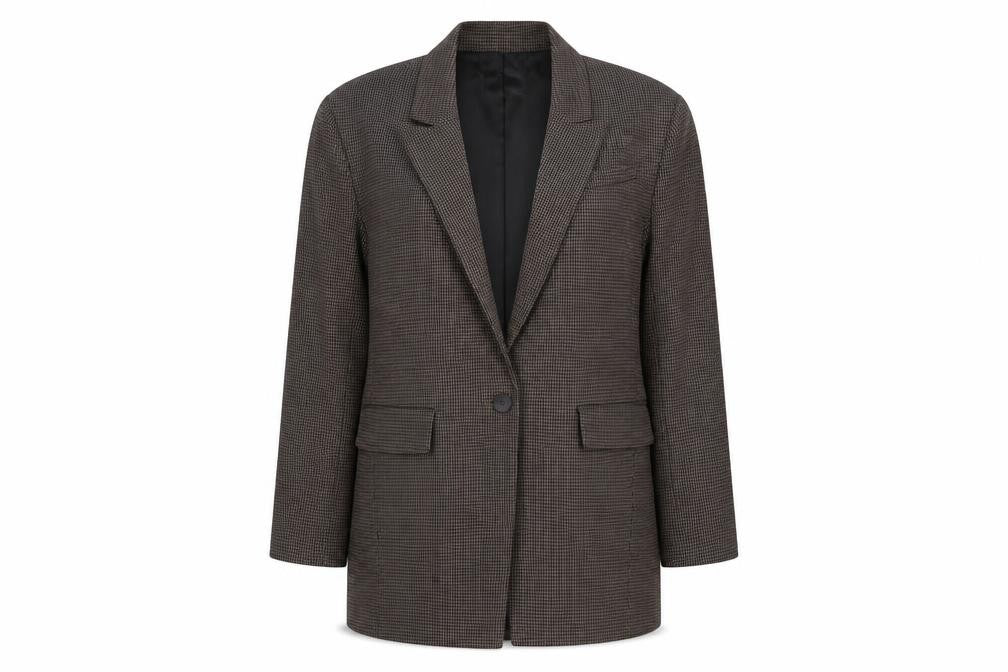 Womens UK Size XL Zara  Brown Suit Jacket