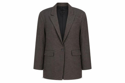 Womens UK Size XL Zara  Brown Suit Jacket