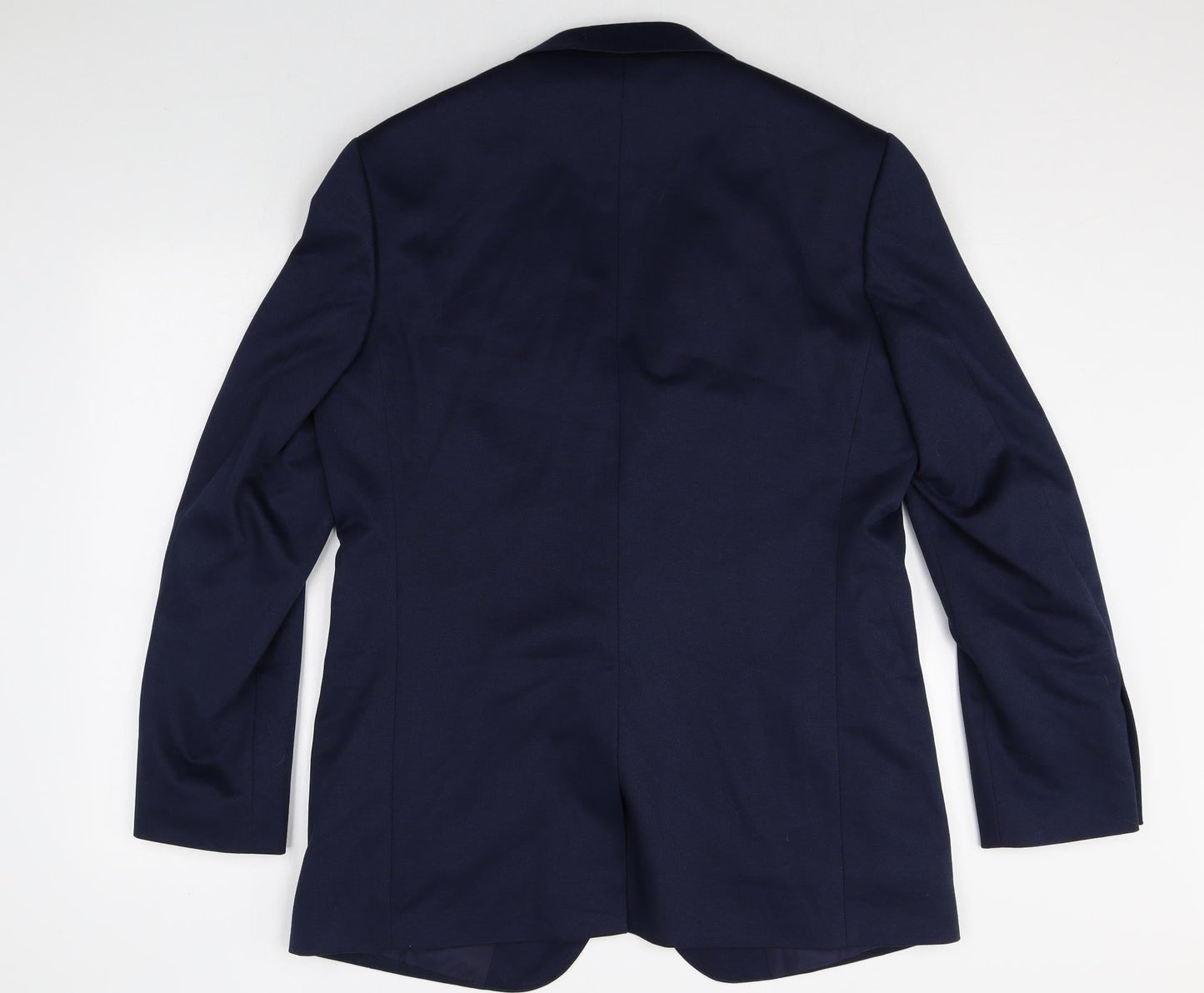 Mens UK Size 42 Marks and Spencer Regular Blue Suit Jacket