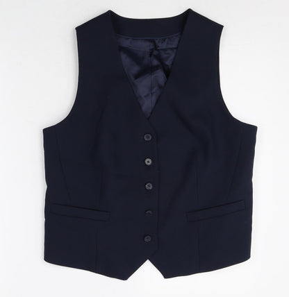 Mens UK Size M Marks and Spencer Regular Blue Suit Jacket