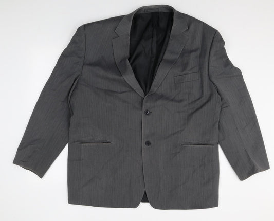 Mens UK Size 48 BHS Regular Grey Suit Jacket