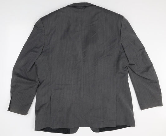 Mens UK Size 48 BHS Regular Grey Suit Jacket