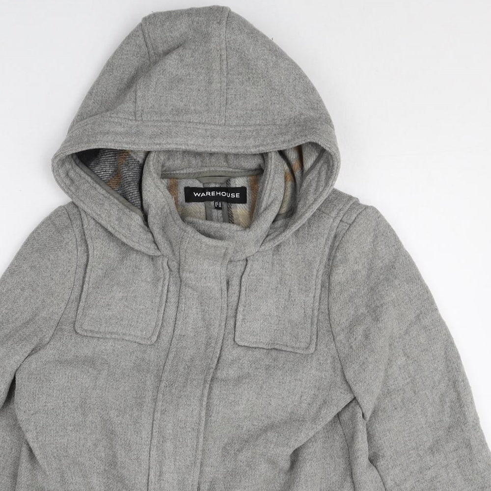Womens UK Size 10 Warehouse Grey Jacket