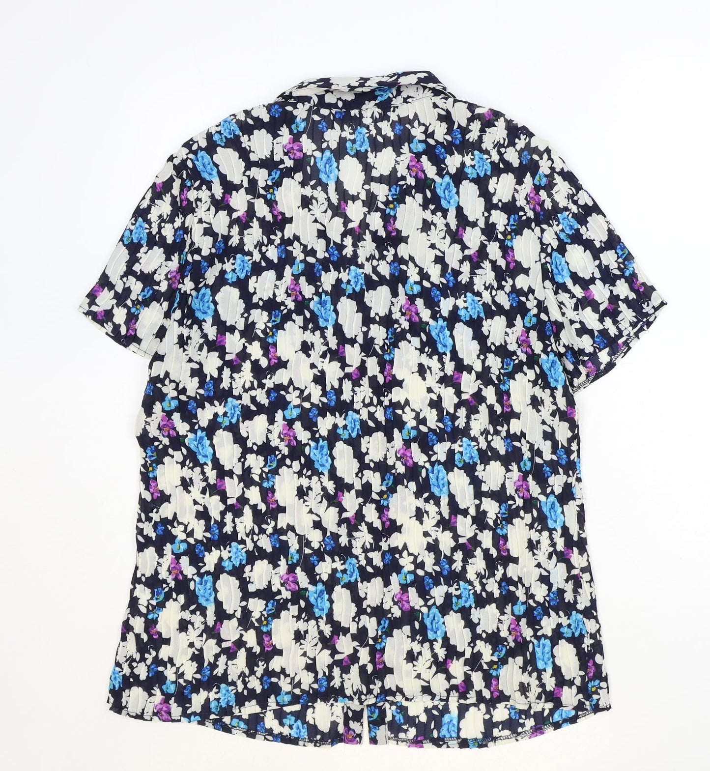Womens UK Size 20 Bm Collection Multicoloured Basic Button-Up