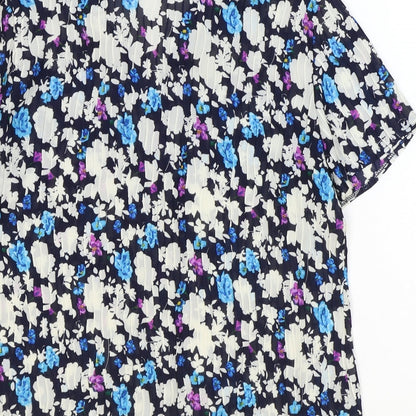 Womens UK Size 20 Bm Collection Multicoloured Basic Button-Up