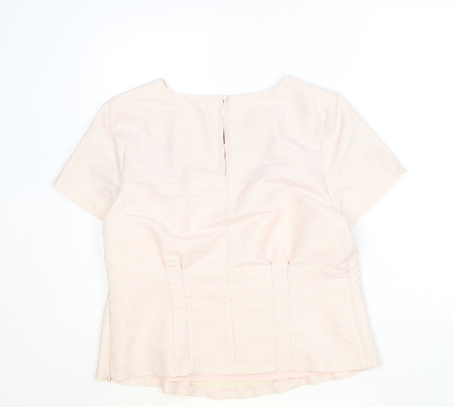 Womens UK Size 14 Marks and Spencer Pink Basic Blouse