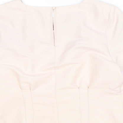 Womens UK Size 14 Marks and Spencer Pink Basic Blouse