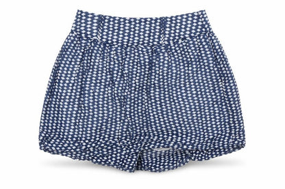 Oasis Womens Blue Geometric Cotton Skater Skirt Size 12 Zip