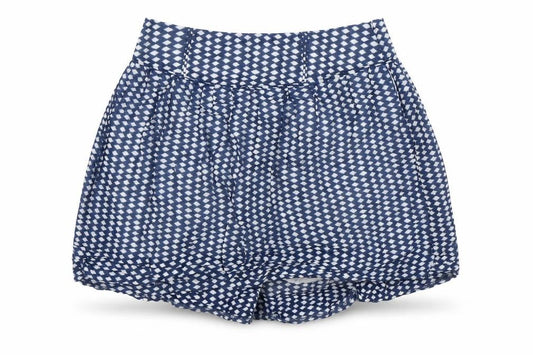 Oasis Womens Blue Geometric Cotton Skater Skirt Size 12 Zip