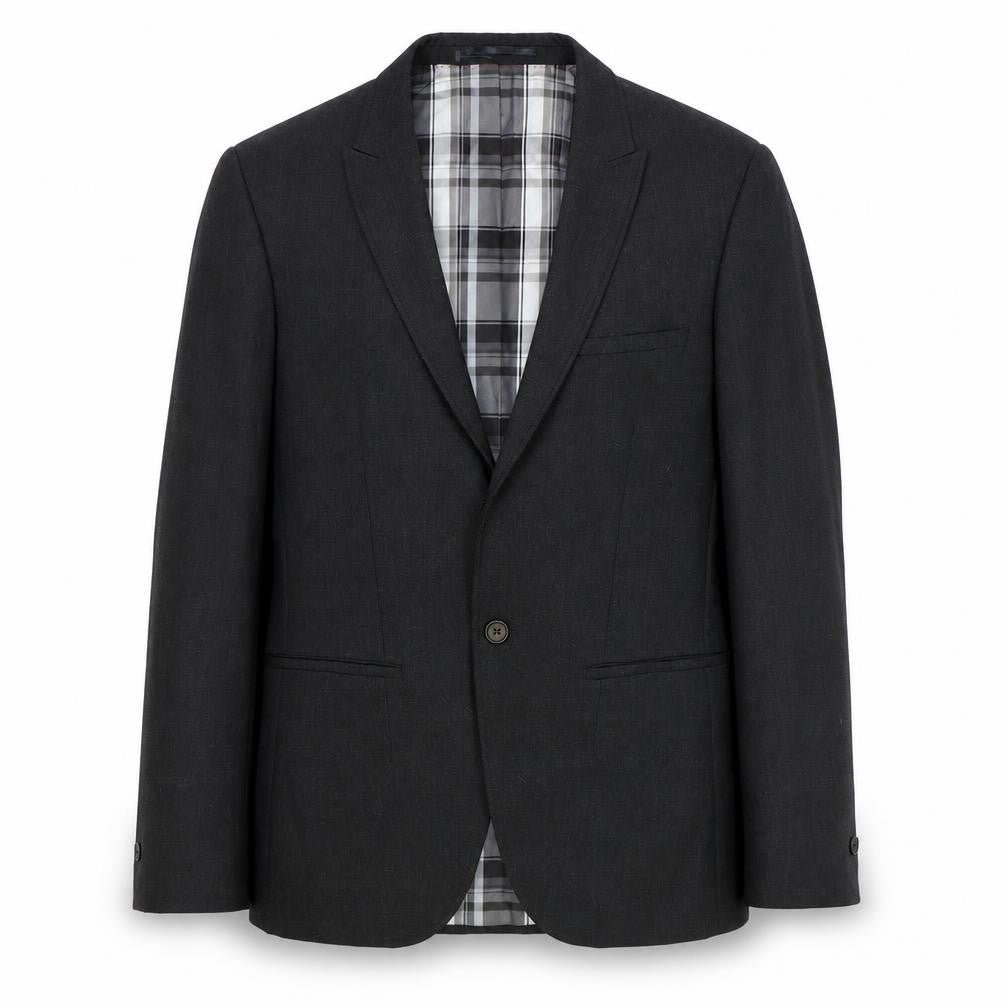 Mens UK Size 40 River Island Regular Grey Suit Jacket