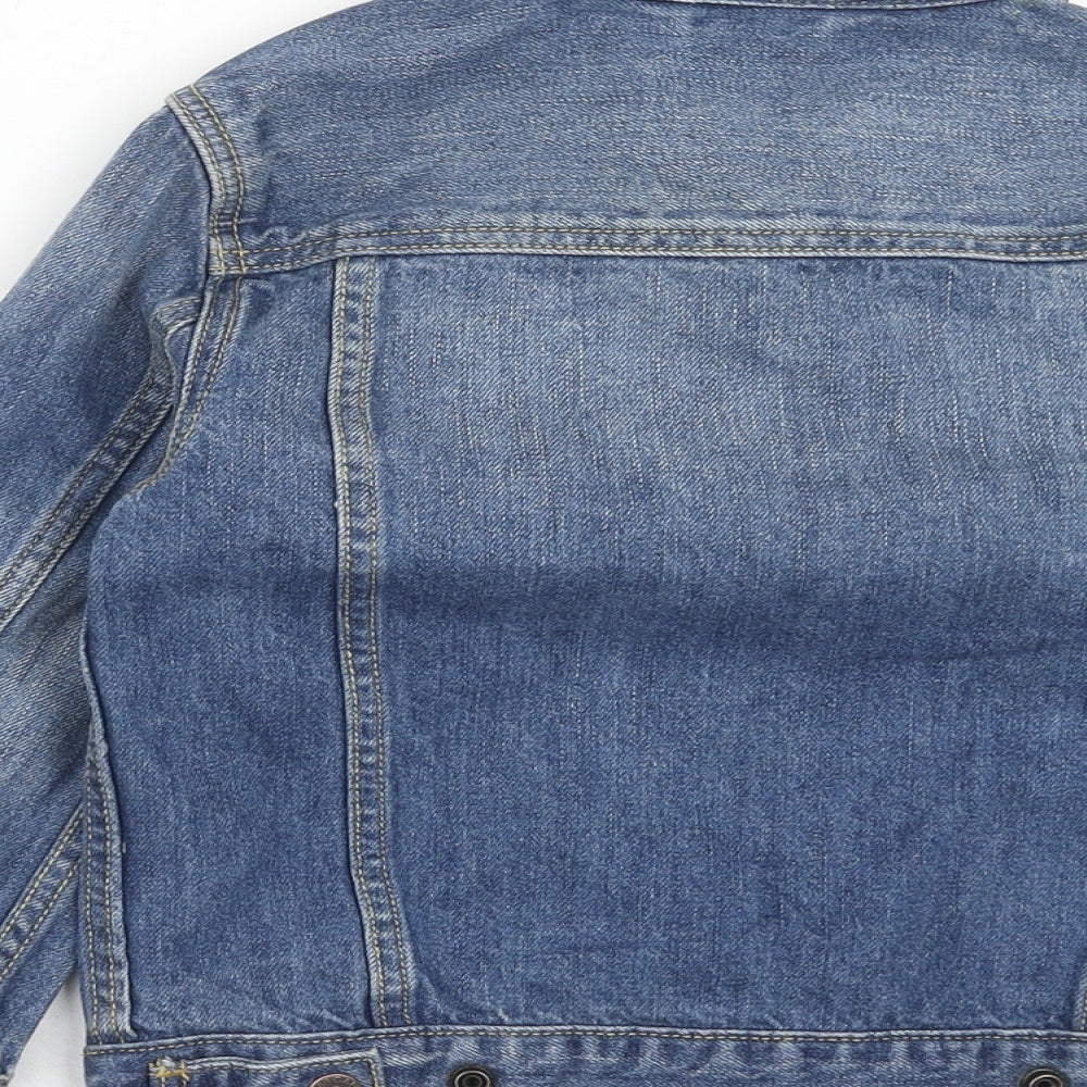 Gap Womens Blue Jacket Size XS Button