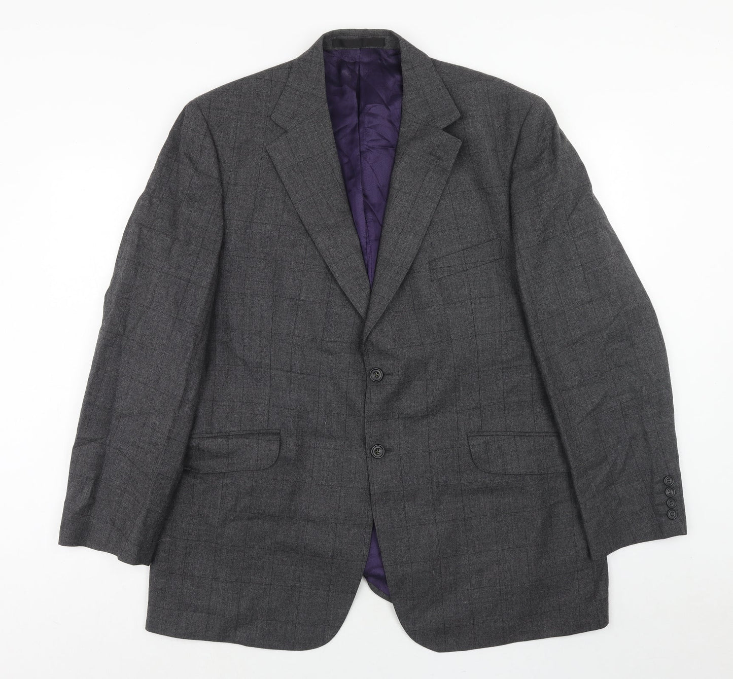 Mens UK Size 44 Marks and Spencer Regular Grey Suit Jacket