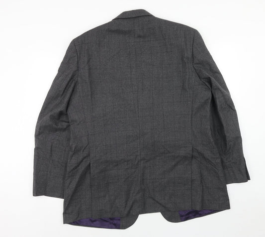 Mens UK Size 44 Marks and Spencer Regular Grey Suit Jacket