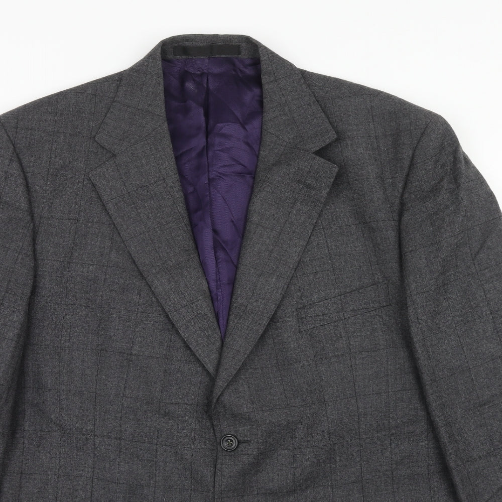 Mens UK Size 44 Marks and Spencer Regular Grey Suit Jacket