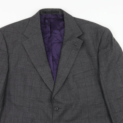 Mens UK Size 44 Marks and Spencer Regular Grey Suit Jacket