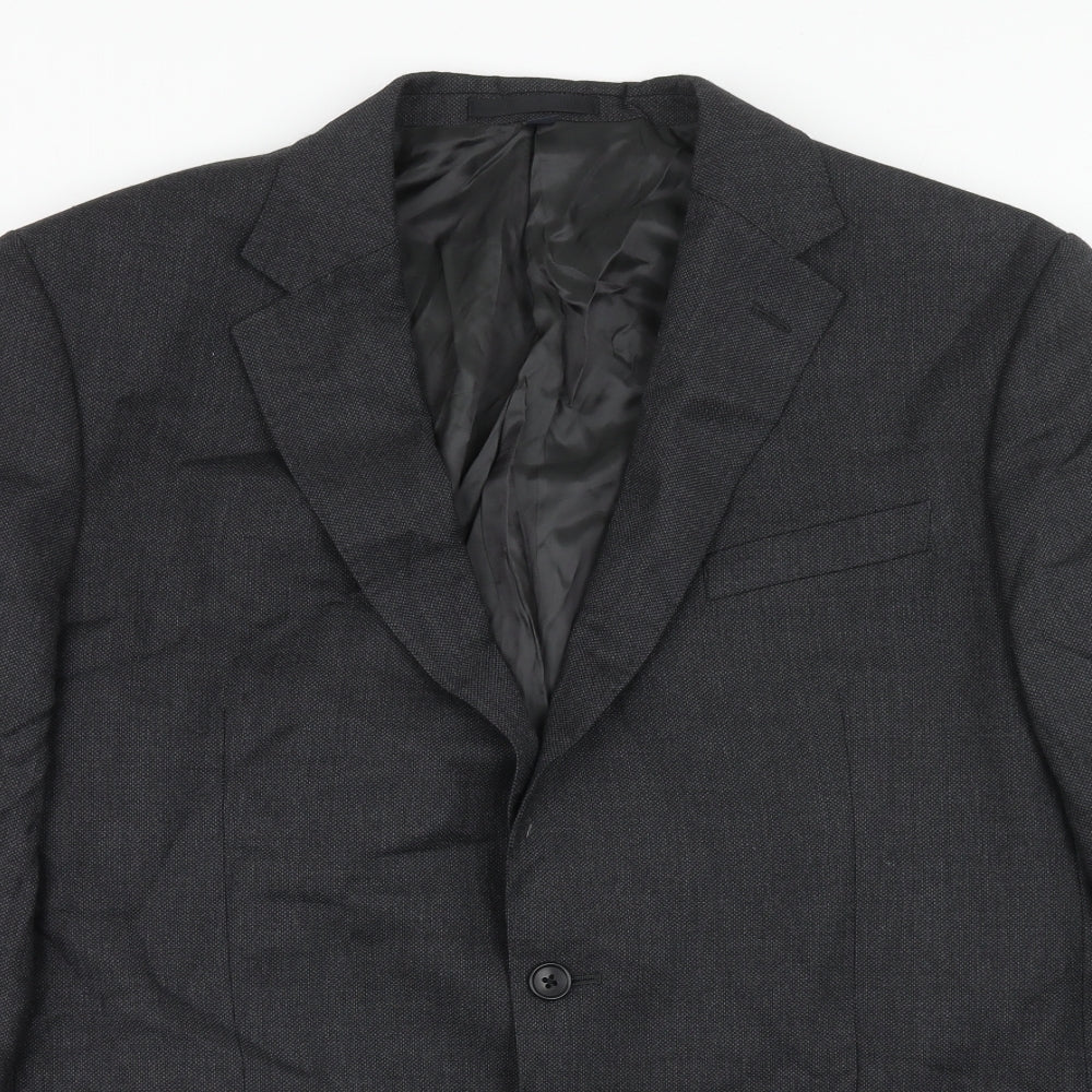 Mens UK Size 44 Marks and Spencer Regular Grey Suit Jacket