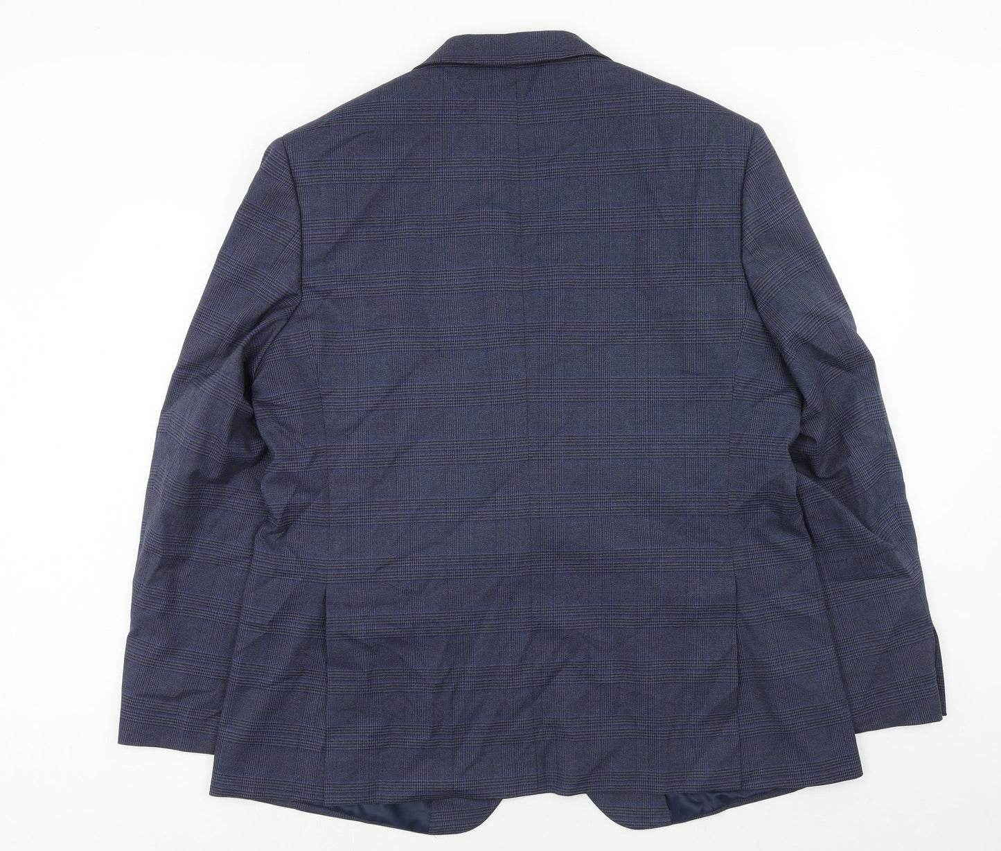 Mens UK Size 46 Marks and Spencer Regular Blue Suit Jacket