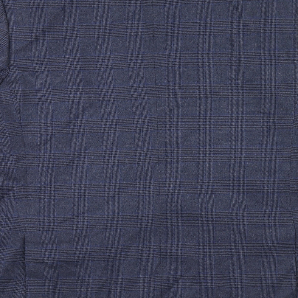 Mens UK Size 46 Marks and Spencer Regular Blue Suit Jacket