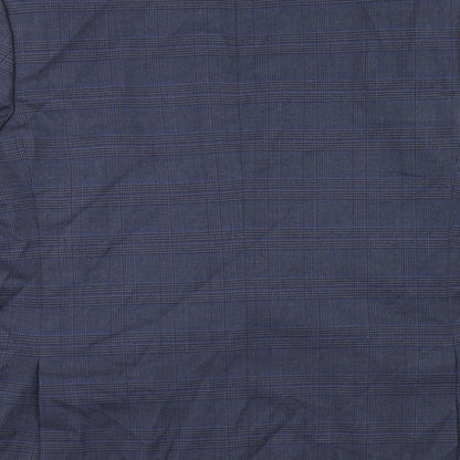 Mens UK Size 46 Marks and Spencer Regular Blue Suit Jacket