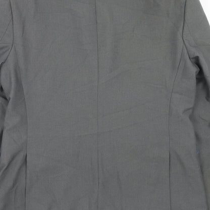Mens UK Size 40 Burton Regular Grey Suit Jacket